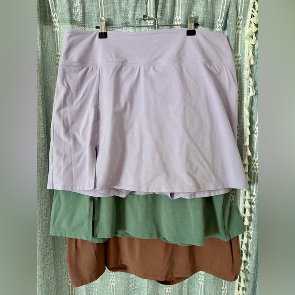 Old Navy Pants - Old Navy Women's Skort Set - Green, Lavender, Clay